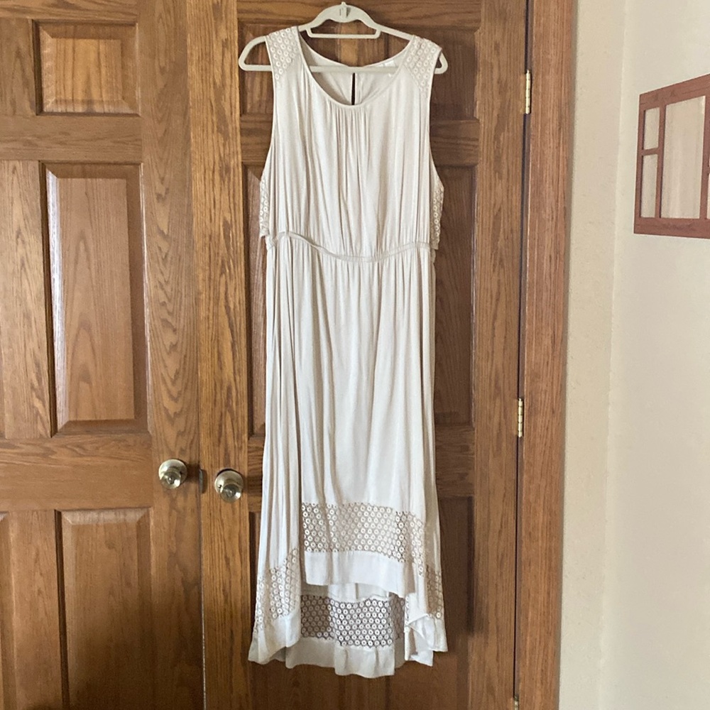 Chico’s asymmetrical dress 
Size2 Chico brand Size12 regular
